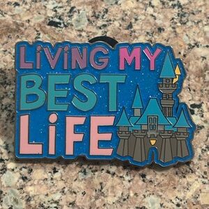 Disney Fantasyland Castle - Living My Best Life Pin
